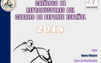 YA ESTÁ DISPONIBLE EL CATÁLOGO DE REPRODUCTORES CDE 2018
